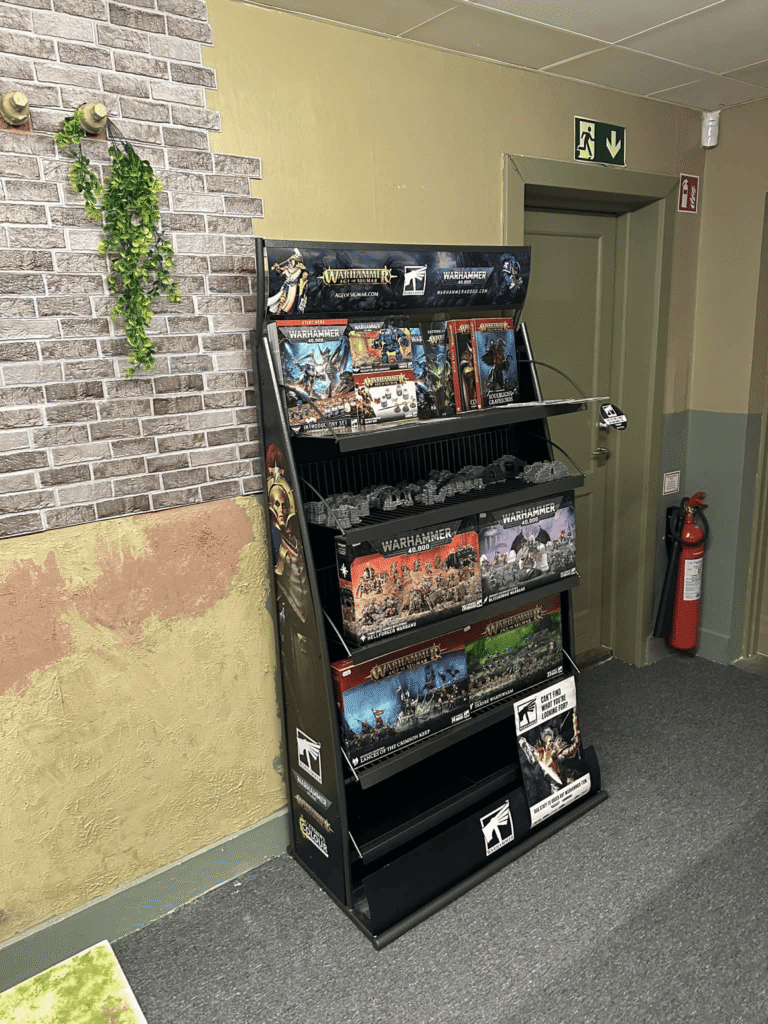 Warhammer gaming room