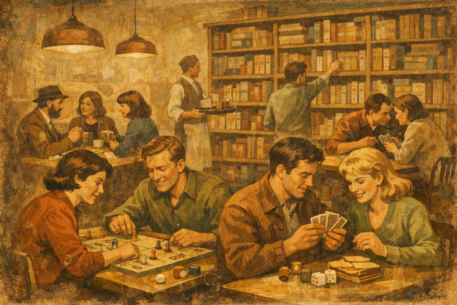 Brætspilscafé med spilbibliotek - værd at vælge?